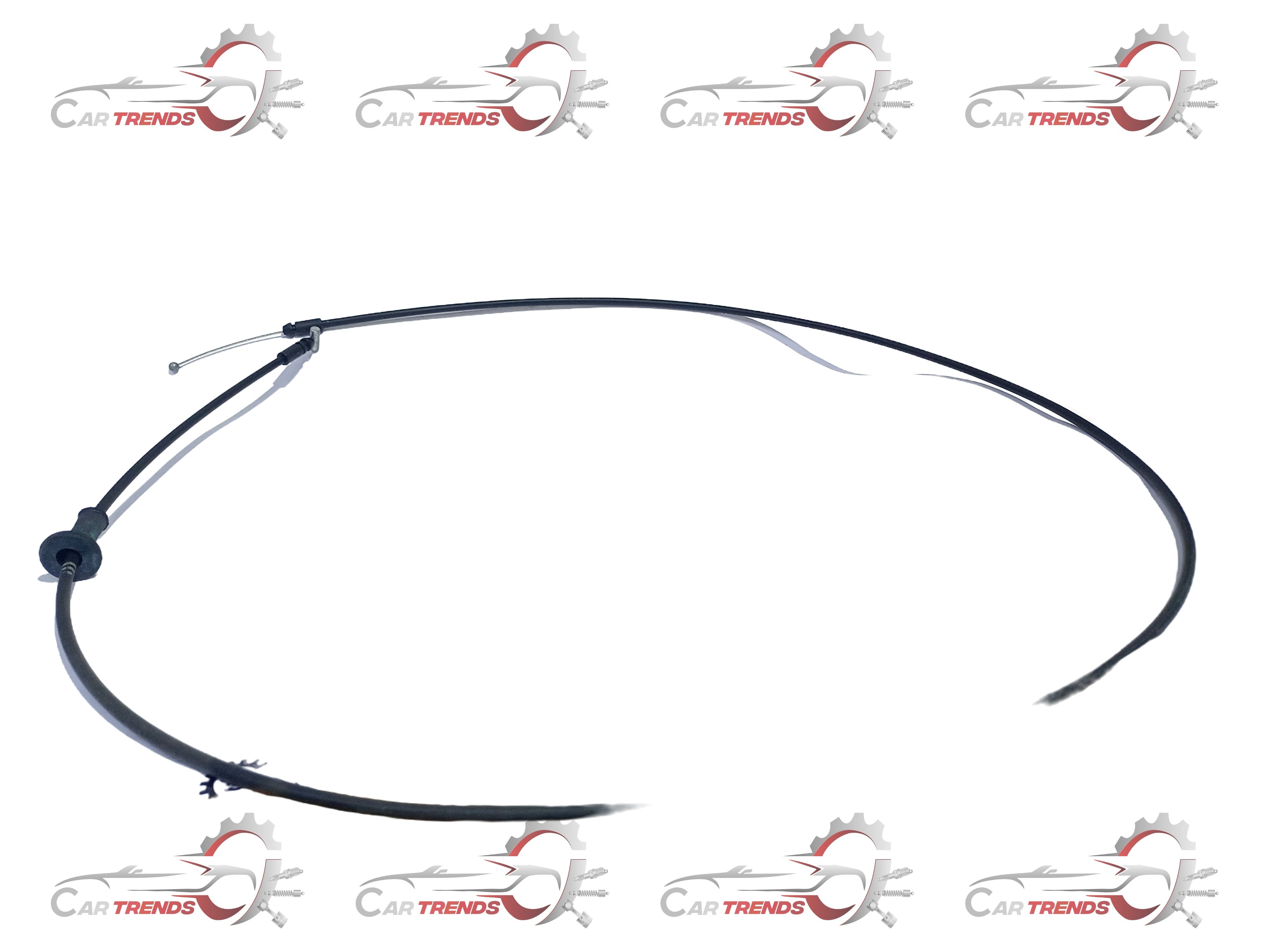 Hyundai Bonet Cable Eon Hyundai engine bay, showing the black cable connection for vehicle bonnet release system.