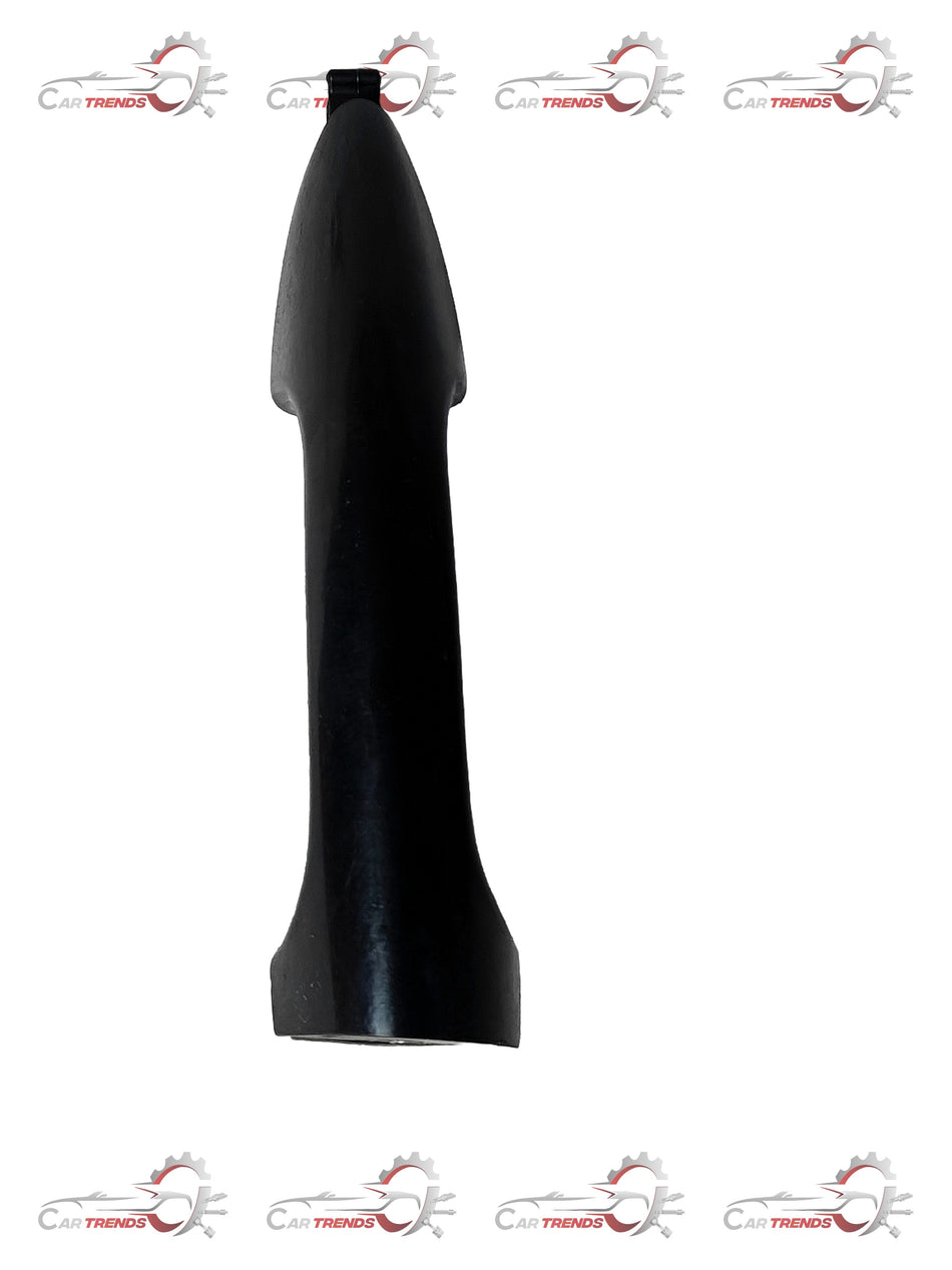 Hyundai Verna Fluidic front left outer door handle in black for model 826511V050, visible on vehicle exterior