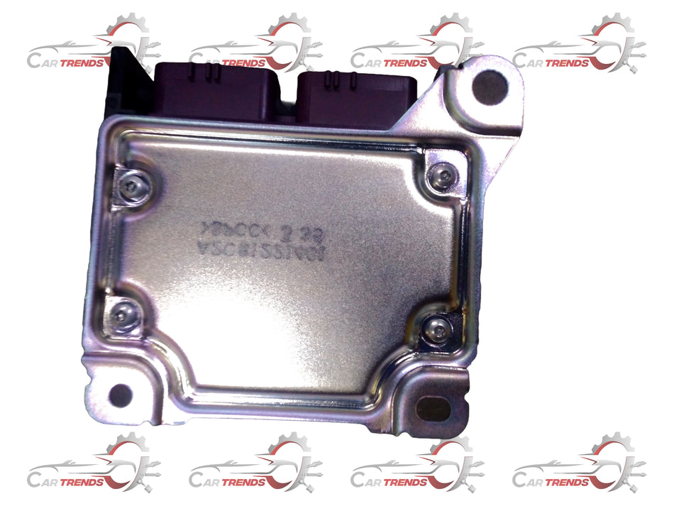 Hyundai 95910C7000 automotive part, close-up view showing detailed components and branding on a Hyundai vehicle part.