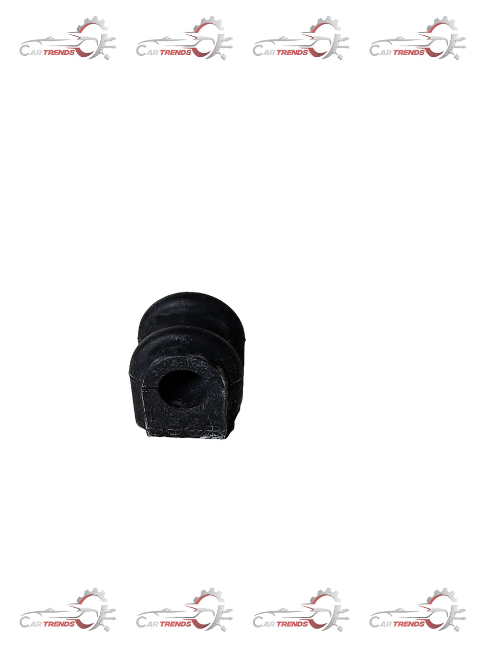 Hyundai bush stabilizer bar 548131J000 installed on vehicle, showing the black metal component for smooth handling.