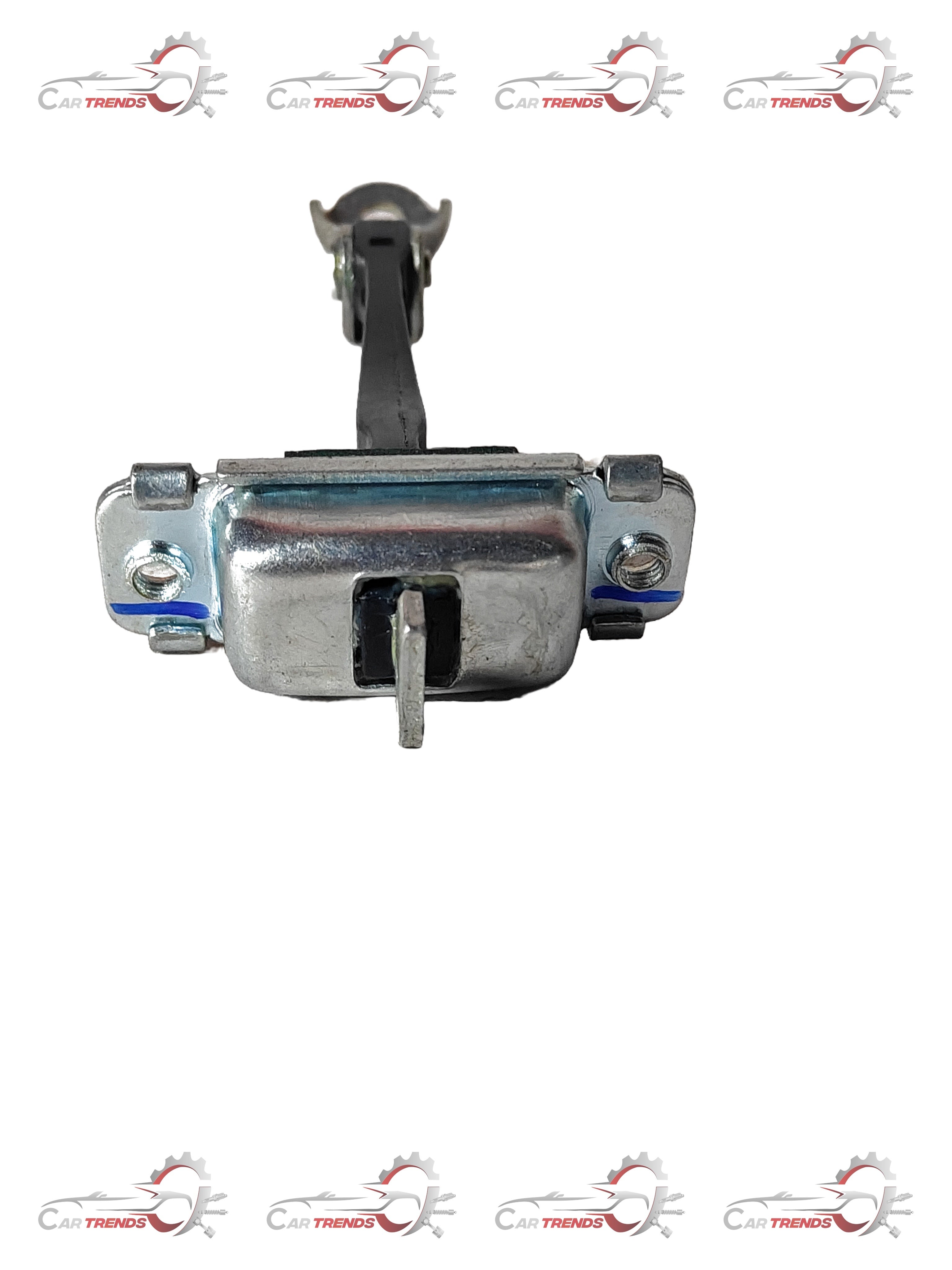 Hyundai rear door checker assembly for left side, part number 77980K6000, showing the latch mechanism and hardware.
