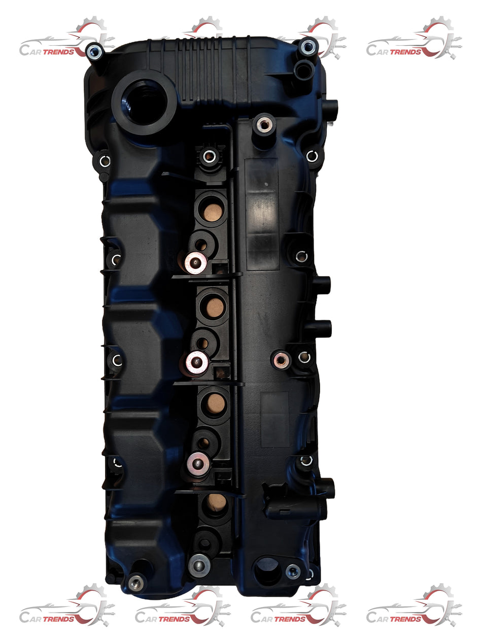 Hyundai Cover-Rocker 224112A650, automotive engine rocker cover replacement part, black plastic with Hyundai branding