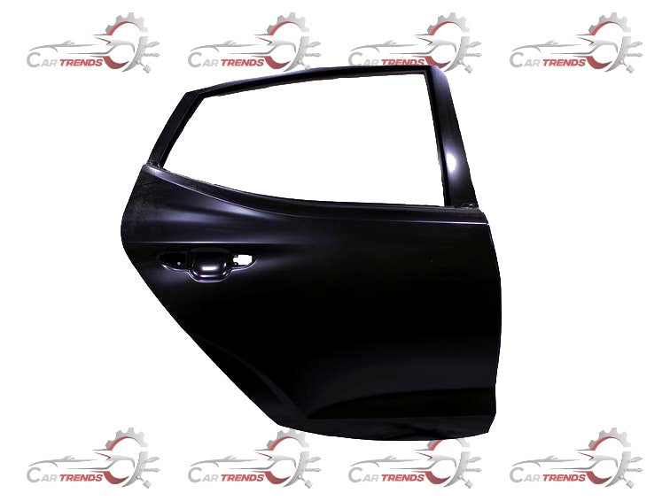 Hyundai Door Aura rear right side panel for Hyundai vehicles, showing the exterior door surface and handle area.