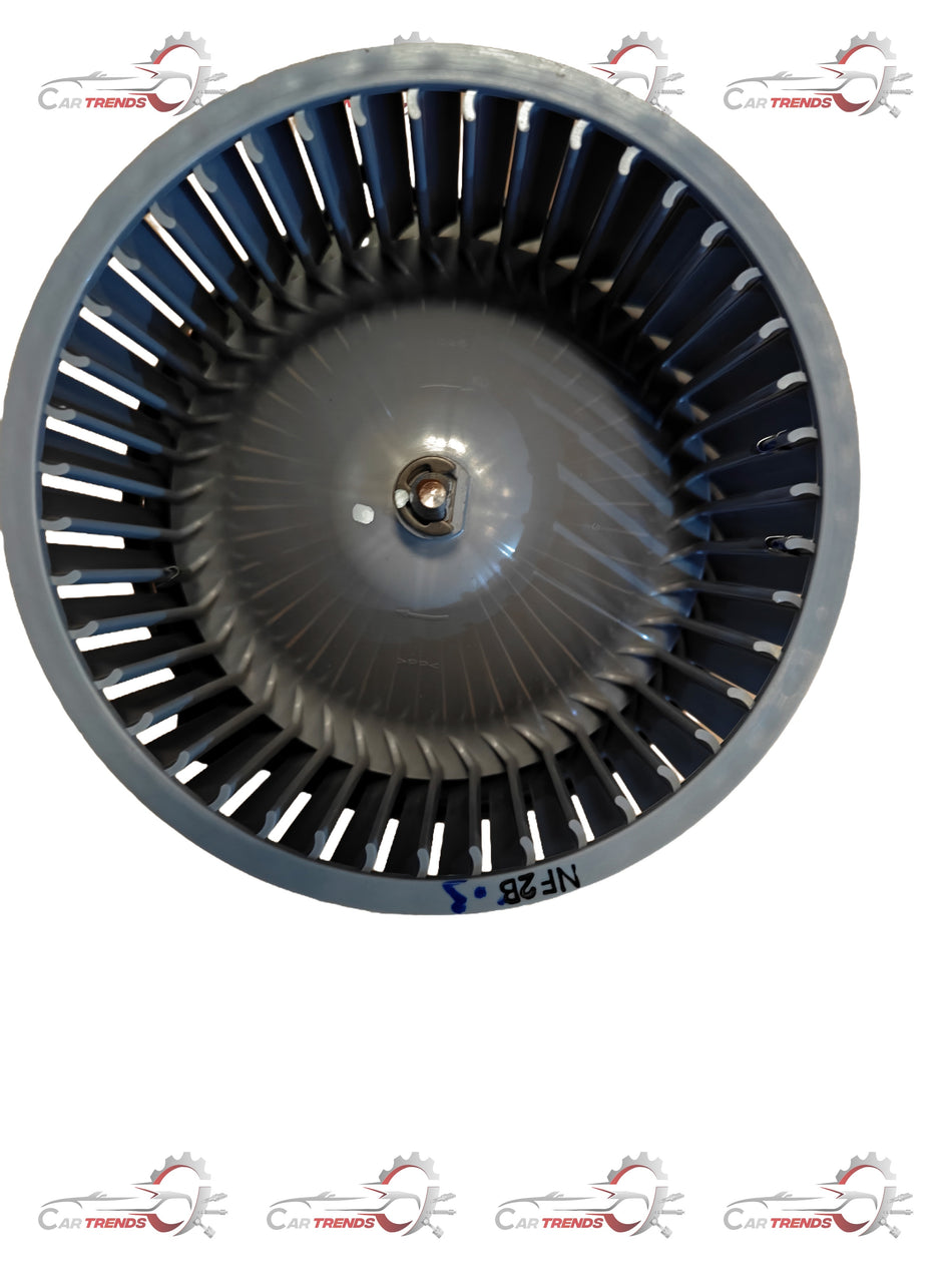 Hyundai fan motor EON 971131Y700, automotive cooling fan motor for Hyundai vehicles, shown in the image.