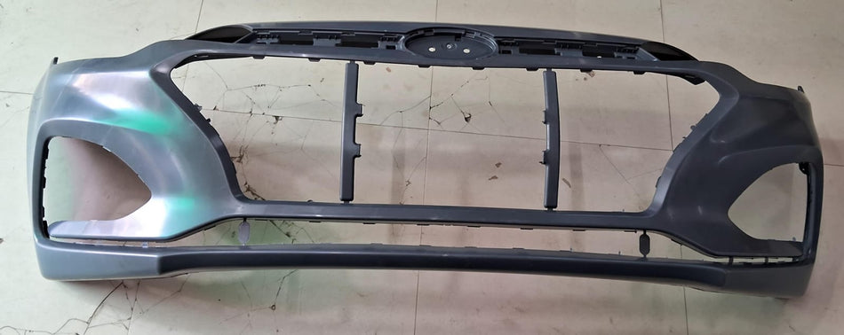 Hyundai i20 Active front bumper part, black plastic with mounting points, designed for Hyundai i20 Active model.