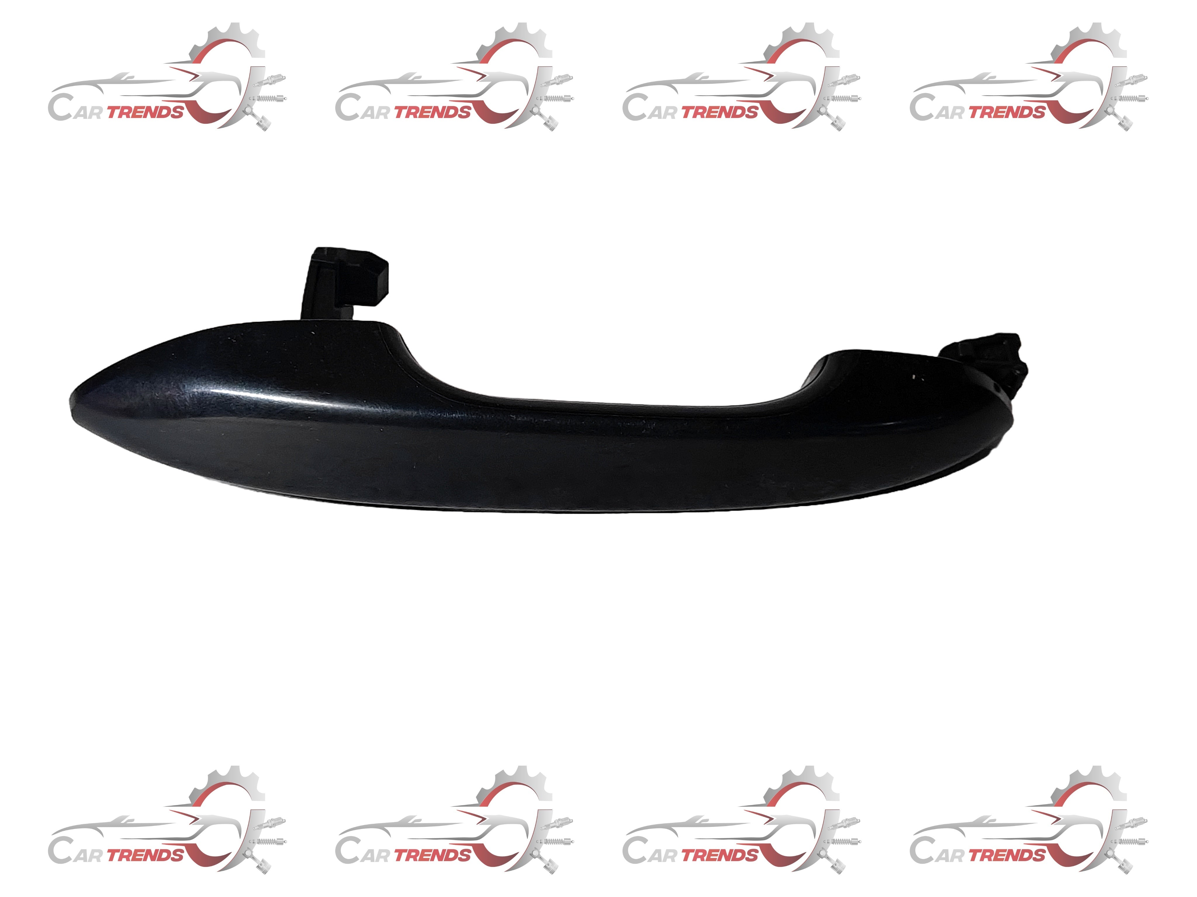 Hyundai rear outside door handle for the left side, model 83651K6050, visible in the image.