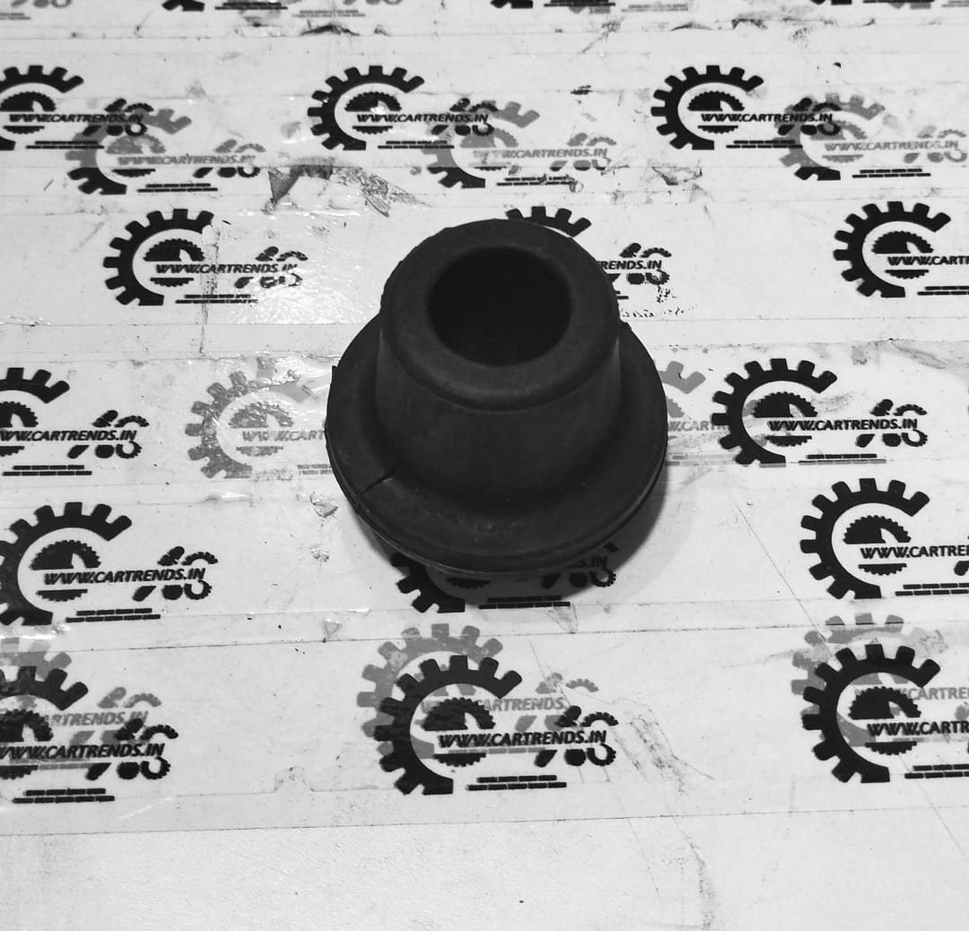 Hyundai Eon stabilizer bar bushing, automotive suspension part, showing the black rubber bushing with metal components.