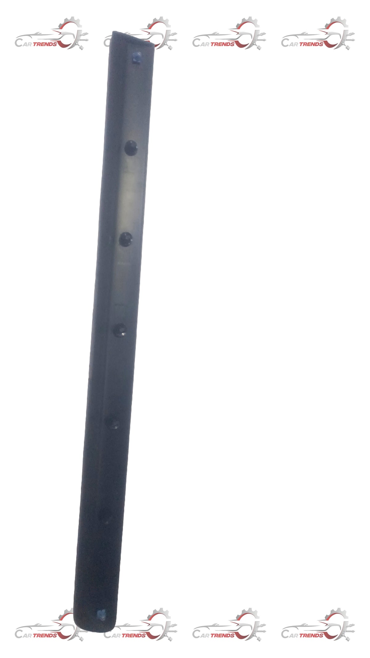 Hyundai front driver side door molding assembly with line, part 877211C500CA, visible on the vehicle in the image.