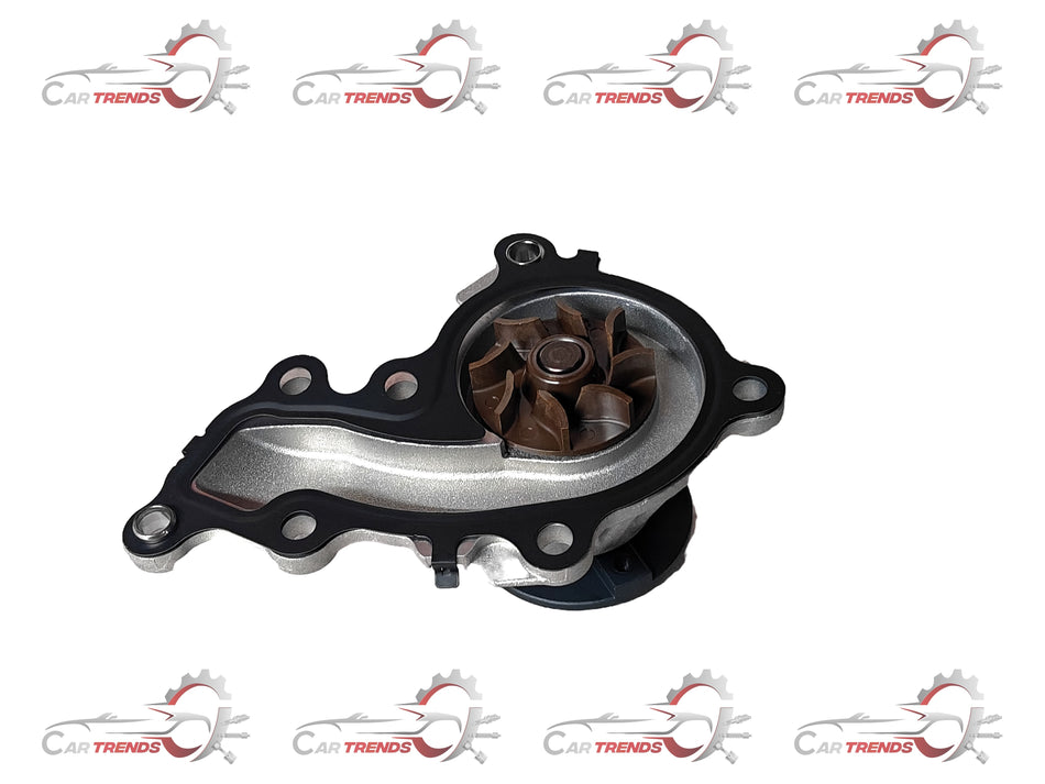 Hyundai coolant pump assembly 2510004050, automotive engine cooling component, shown in the product image.