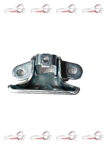Upper left rear door hinge for Hyundai Aura, genuine Hyundai replacement part, showing the metal hinge component.