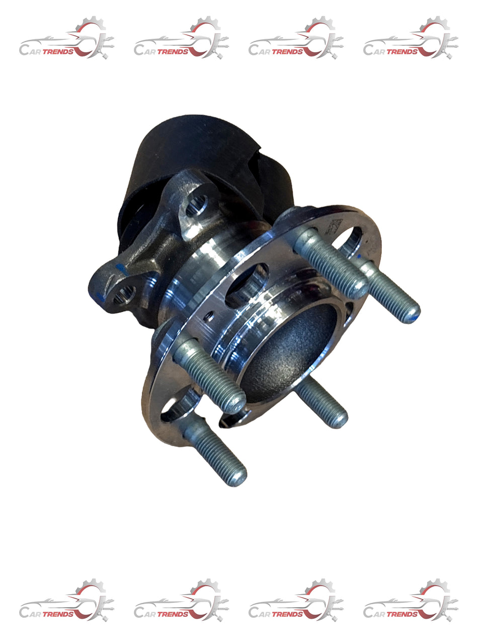 Hyundai rear wheel hub assembly, model 52730K3000, shown in a close-up view, highlighting the metal hub component.