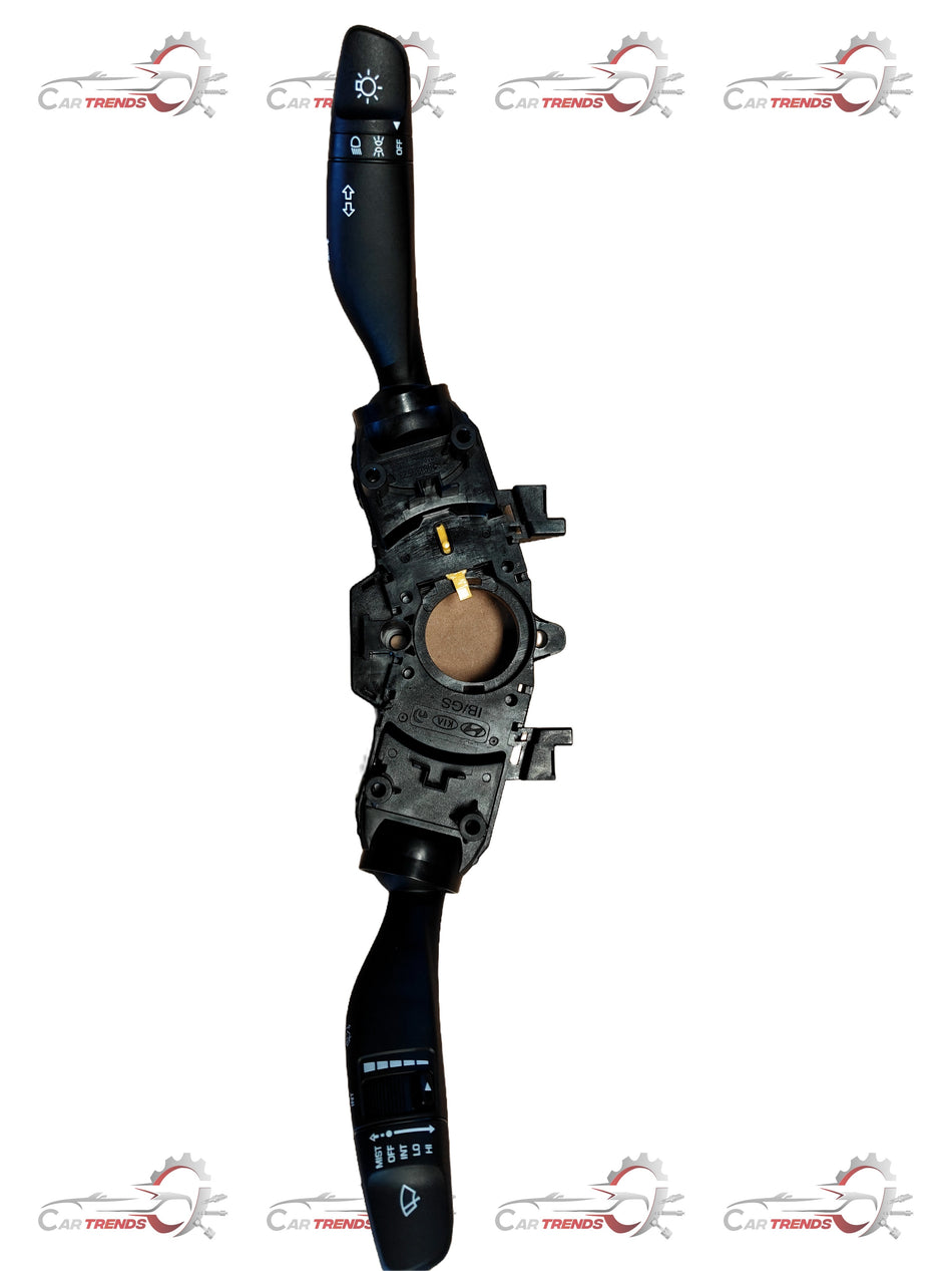 Hyundai multifunction switch assembly model 93405C7000, automotive part with buttons and controls for vehicle functions.
