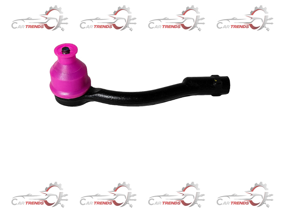 Hyundai i20 1st gen tie rod end, car steering component, part number 568202K050, in black with metal ball joint visible