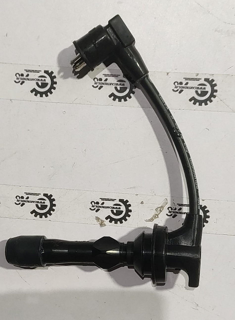 Hyundai spark plug cable assembly No. 4 for Hyundai i10 and Grand models, showing the wire and connector in the image.