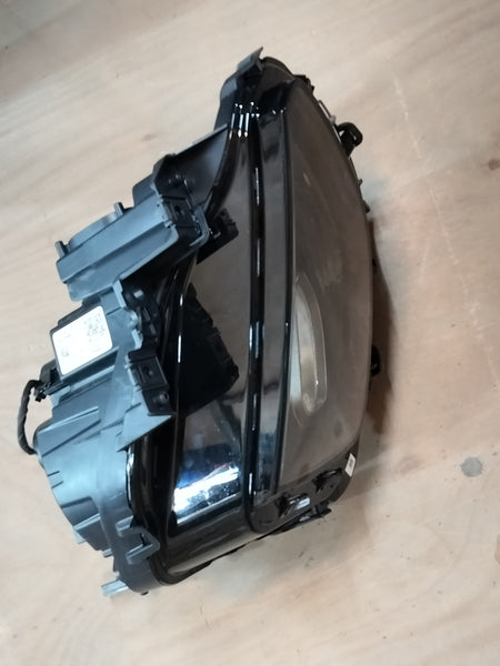 Maruti Suzuki headlamp assembly for Fronx, front left side, vehicle lighting part with clear lens and mounting brackets.