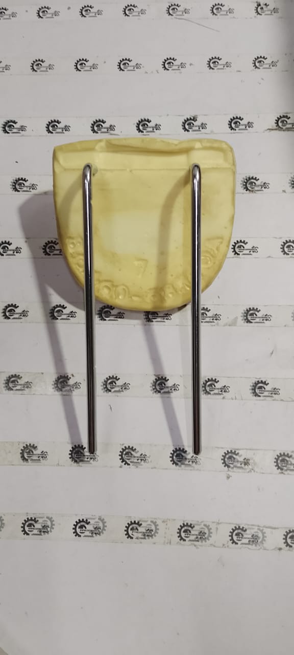Maruti Suzuki A-Star rear headrest restraint, black fabric with adjustable support, mounted at the back seat.