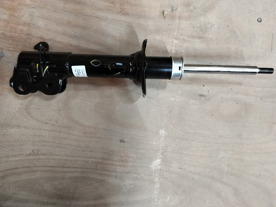 Front left strut assembly for Maruti Suzuki vehicle, part number 41602M66R00 with visible shock absorber and mounting components.