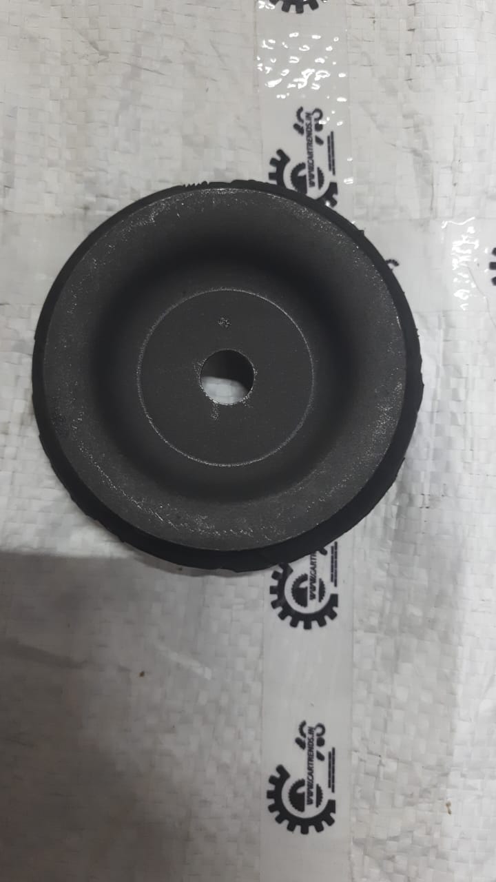Maruti Suzuki front support component strut for Baleno, part number 41710M55R00, showing the shocker mount in natural position.