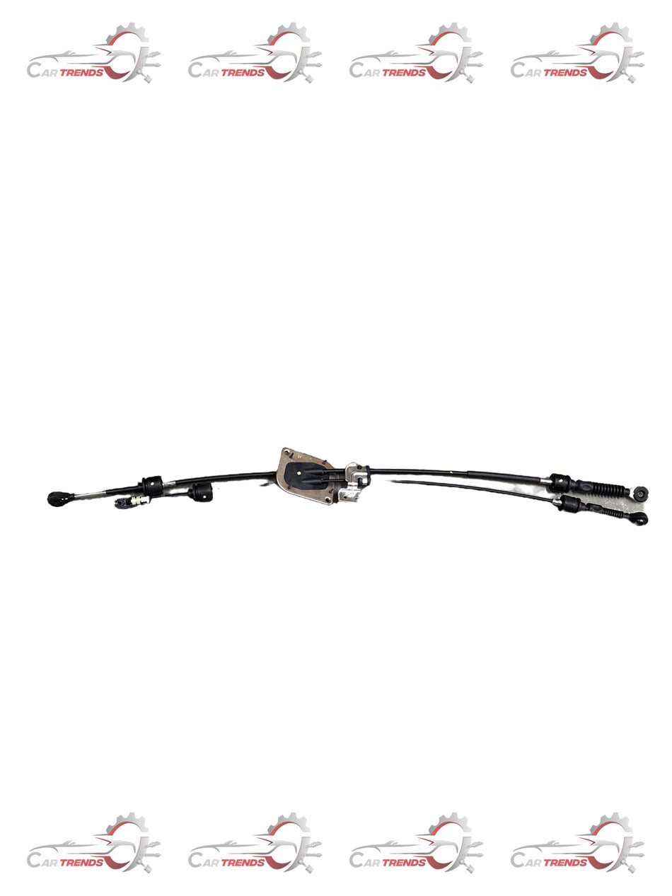 Maruti Suzuki shift and select cable assembly, model 28300M68P02, showing the black cable with connectors on both ends.