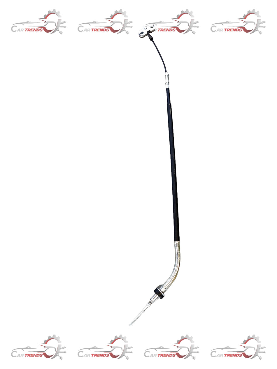 Maruti Suzuki cable parking brake lever with black handle and metal components, designed for vehicle safety and control.