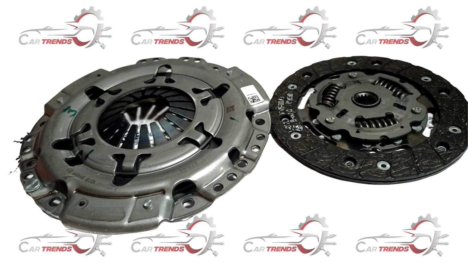 Maruti Suzuki clutch set 22011M76MA1, automotive clutch components for Maruti Suzuki vehicles, shown in a detailed view