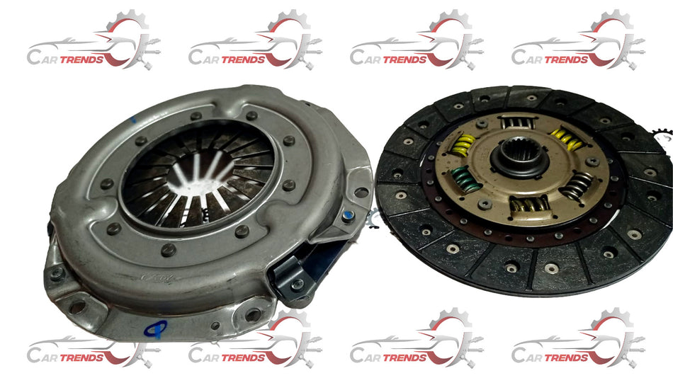 Maruti Suzuki clutch set disc and cover for 22011M85141, automotive clutch components with metal parts and cover in image