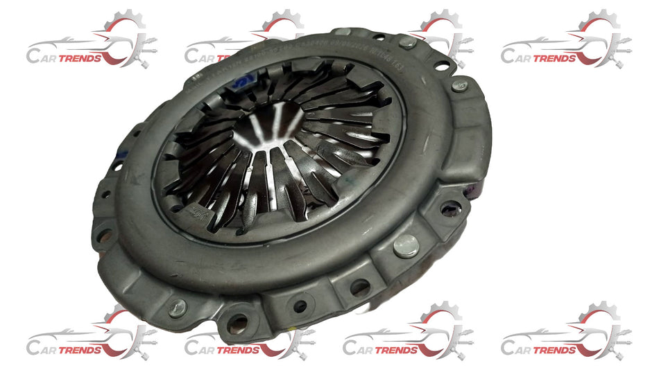 Maruti Suzuki clutch cover assembly 22100M55T00, engine part for vehicle clutch system, shown in a detailed close-up image.