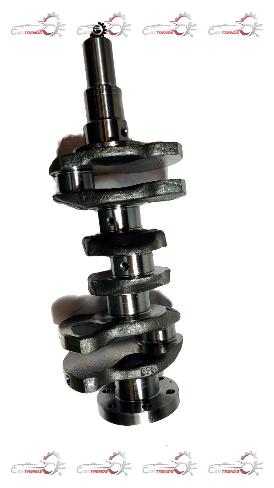 Maruti Suzuki crankshaft A Star 12221M71M00 showing the engine component with metal construction and detailed machining.