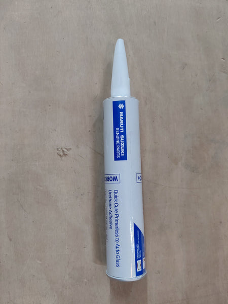 Maruti Suzuki DG Sealant Set without Primer, automotive sealant product in a container, designed for vehicle sealing applications.
