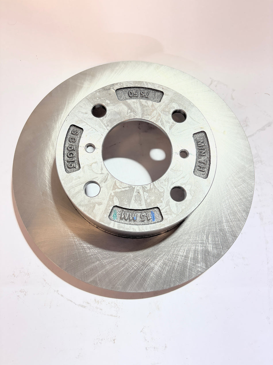 Maruti Suzuki front disc brake part with model number 55311M65L11, shown in a detailed close-up image.