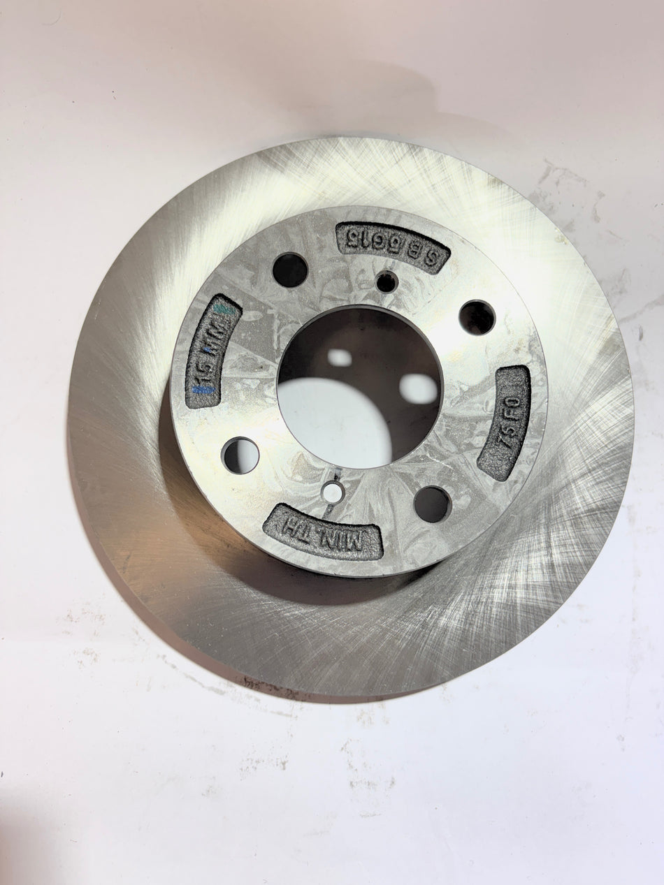 Maruti Suzuki front brake disc 55311M65L11, automotive brake component for vehicle safety and performance.