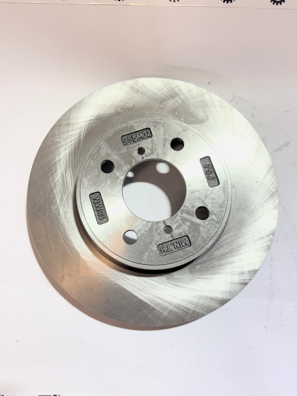 Maruti Suzuki DISCFR brake part with model number 55311M75J40, showing the brake disc for vehicle maintenance and repair.
