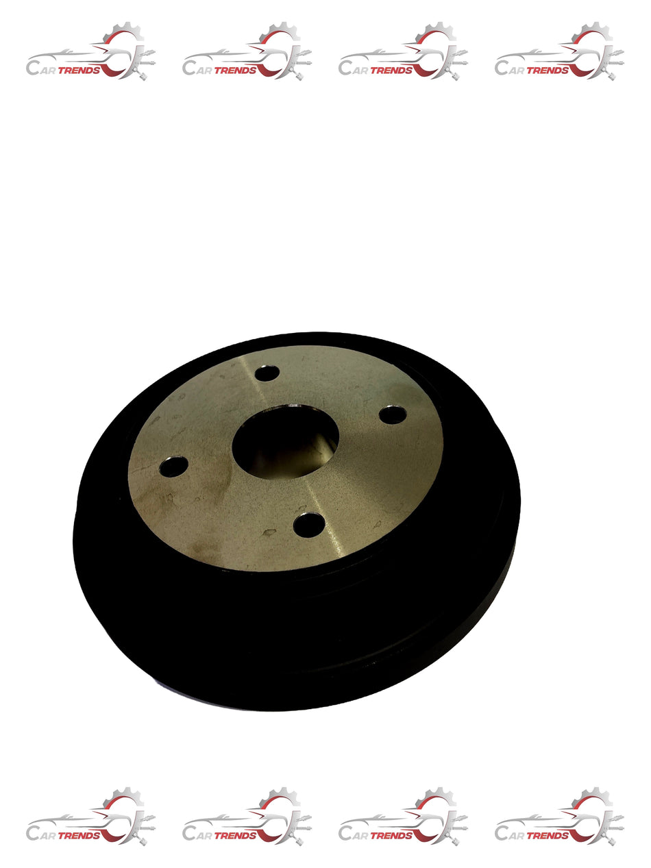 Rear drum brake for Maruti Suzuki vehicle, part number 43511M79G01, showing the brake drum with its surface and mounting features.
