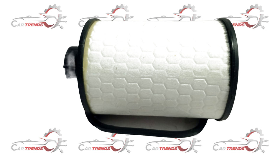 Maruti Suzuki fuel filter for Celerio vehicle, showing a close-up of the brand and product in a clean, detailed view.