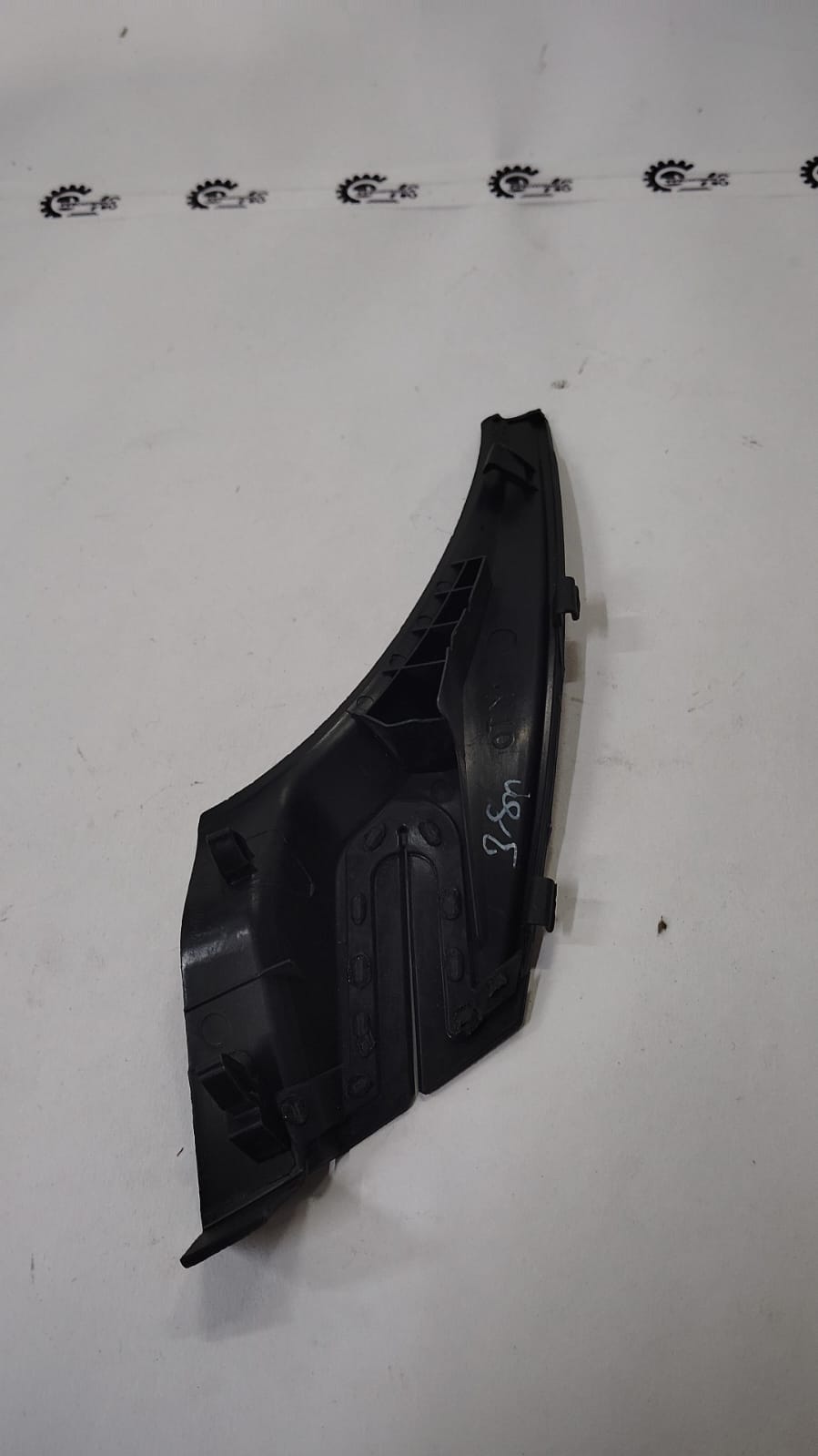 Maruti Suzuki Swift garnish cowl top side right side in black, showing the exterior panel and detailing.