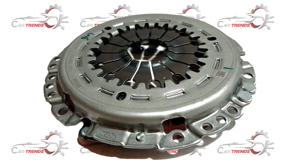 Maruti Suzuki Breeza Type 1 pressure plate, part number 22100M85S00, showing the automotive clutch component with metal surface.