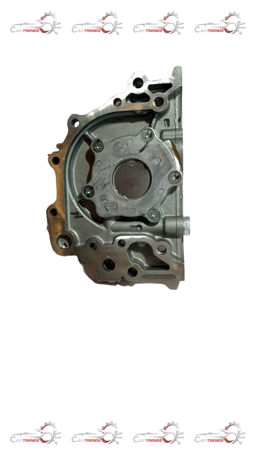 Maruti Suzuki oil pump assembly 16100M53M00, automotive engine part, shown in the image with detailed components.