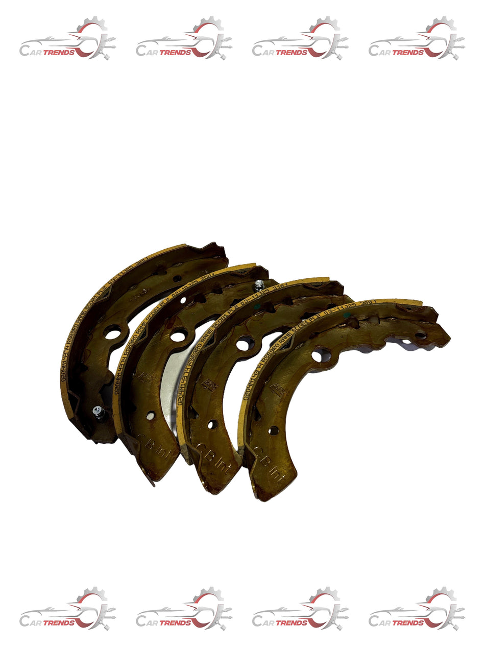 Maruti Suzuki shoe set brake 53200M69R00, automotive brake components for Maruti Suzuki vehicles shown in the image.