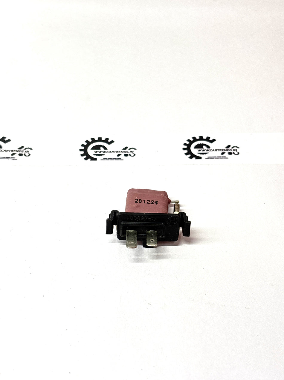 Nissan rear AC resistance part for Renault, model 271509942R, shown in the image with detailed view of the component.
