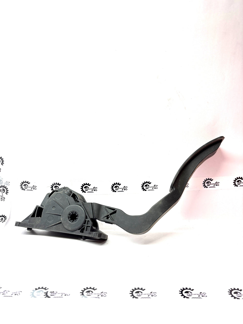Nissan accelerator pedal sensor for Renault vehicles, showing the black sensor component with electrical connectors.