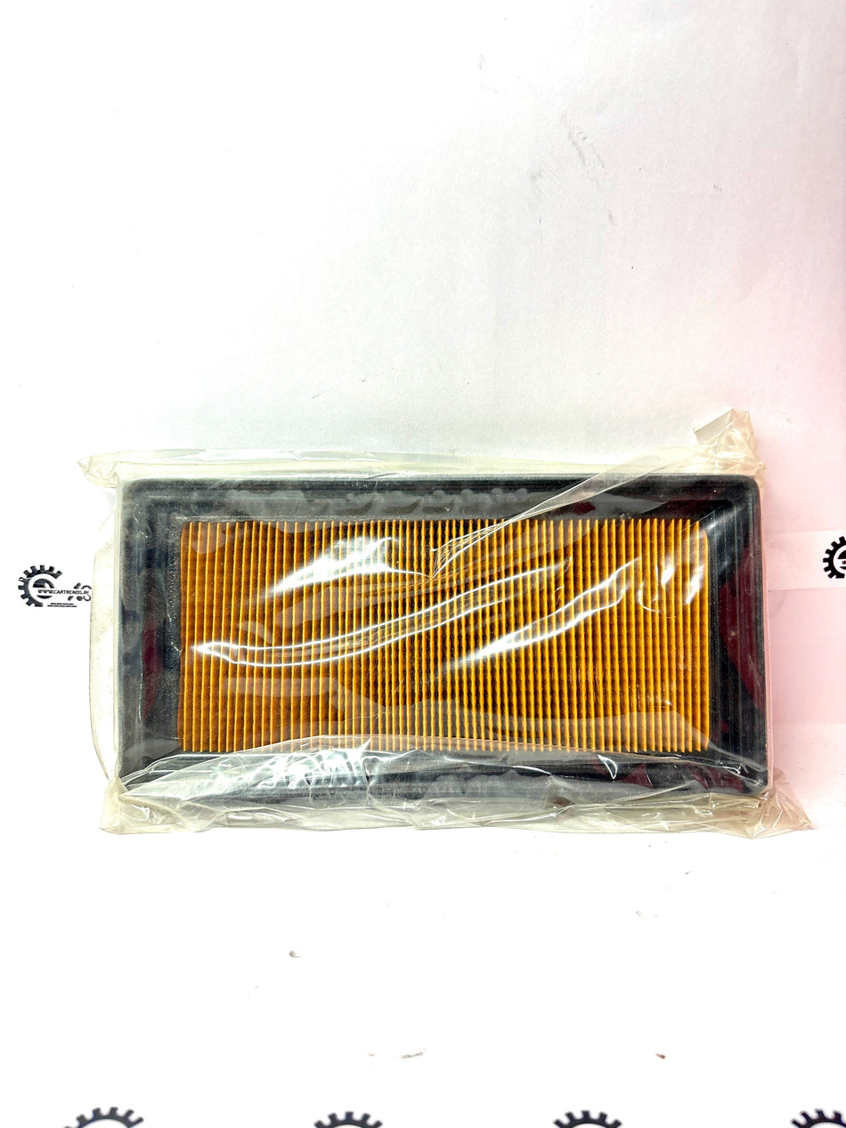 Nissan air cleaner element labeled #165463AW0A, designed for vehicle filtration and air intake system.