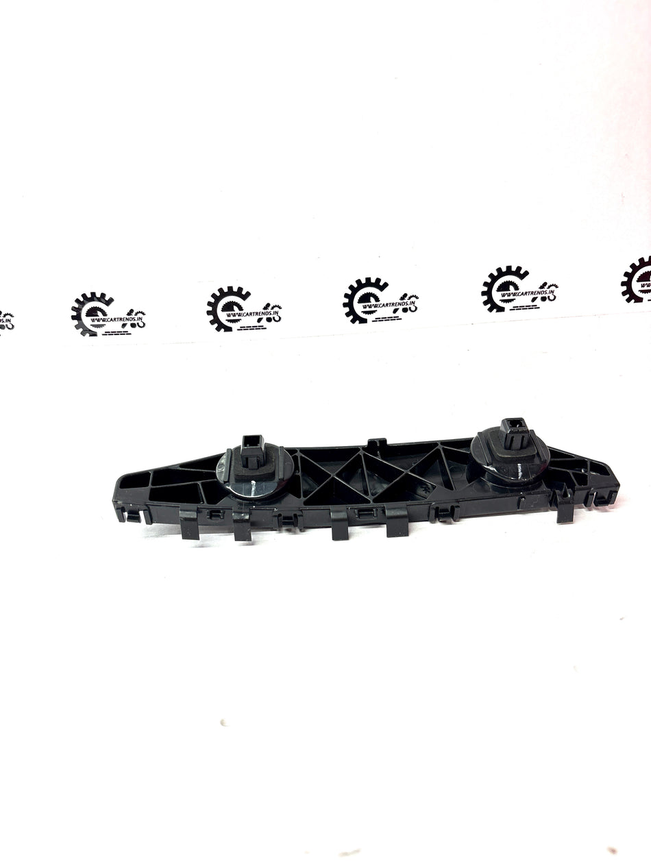 Rear Nissan bracket assembly bumper with bumper #852211HJ0A, showing the mounting hardware and structural components.