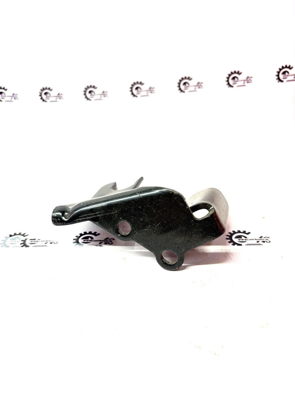 Nissan bracket cable mounting part #344481HM0A showing a black metal bracket with mounting holes for cable installation.