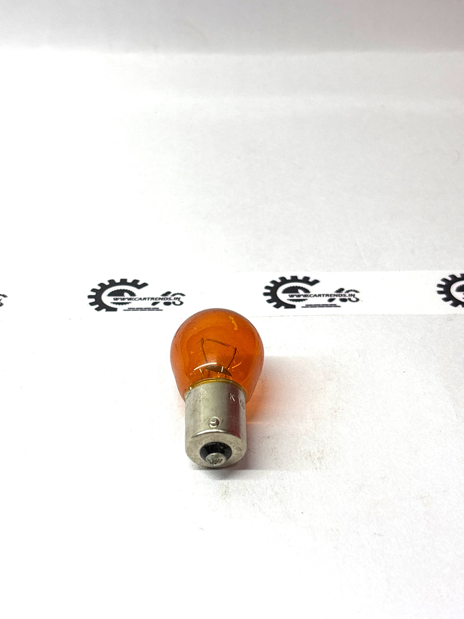 Universal Nissan bulb #262718992B showing a standard automotive light bulb with clear glass and metal base.