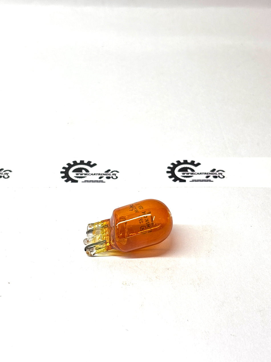 Universal Nissan RH bulb, automotive replacement light, shown in a close-up image with a clear view of the bulb and socket.