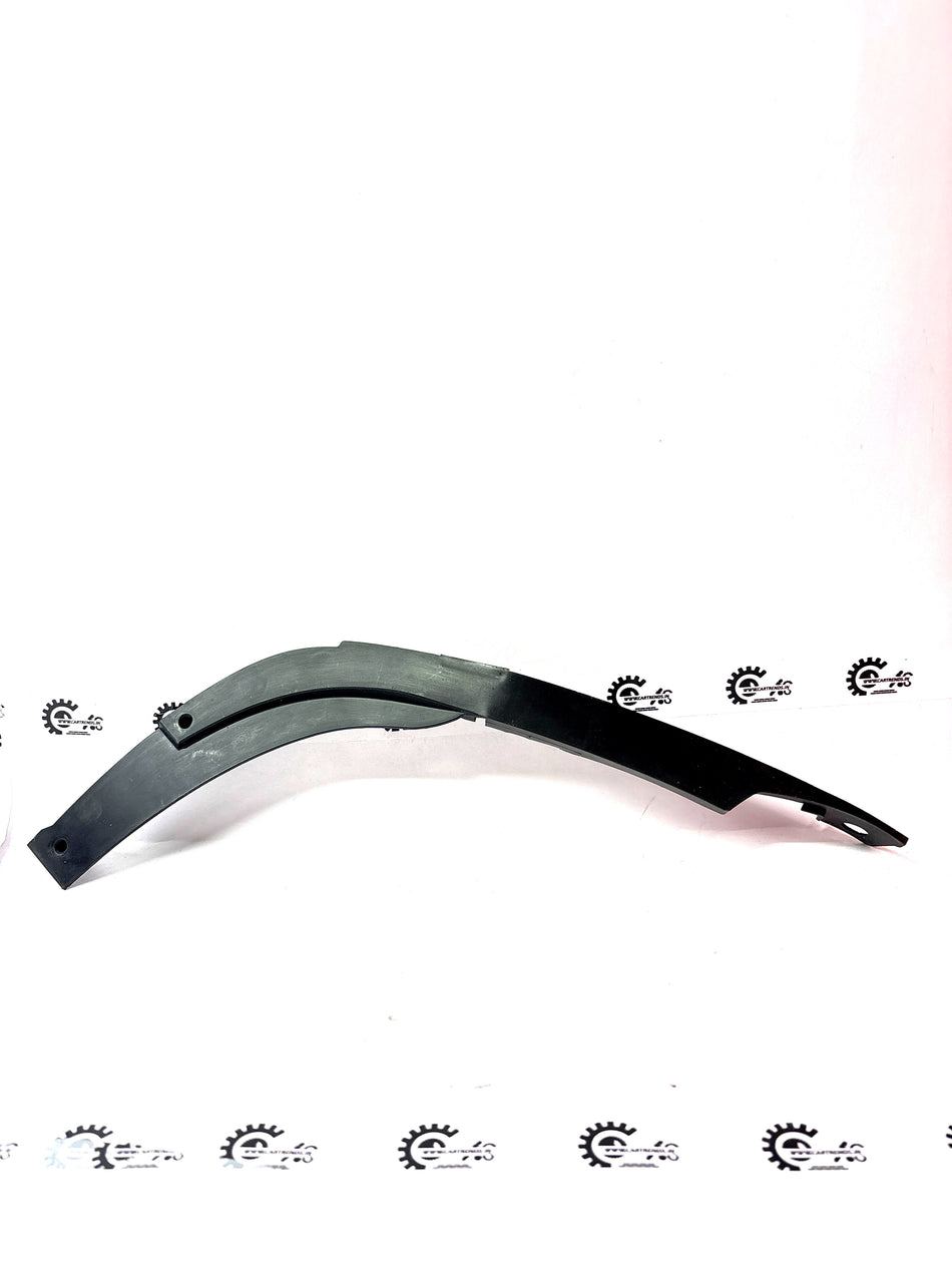 Nissan closing shield for Renault 638210448R, showing a close-up of the black protective car part with mounting edges.