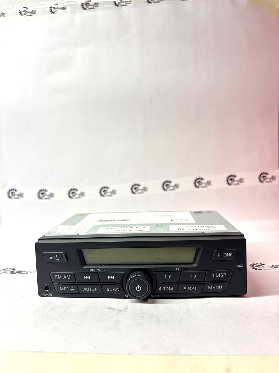 Nissan Datsun Go compact disc deck interior component with model number 281854LA1A, vehicle dashboard detail