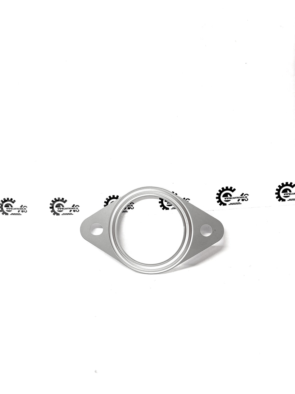 Nissan exhaust gasket part #206928H30A, circular metal gasket for exhaust system repair, shown in close-up view.