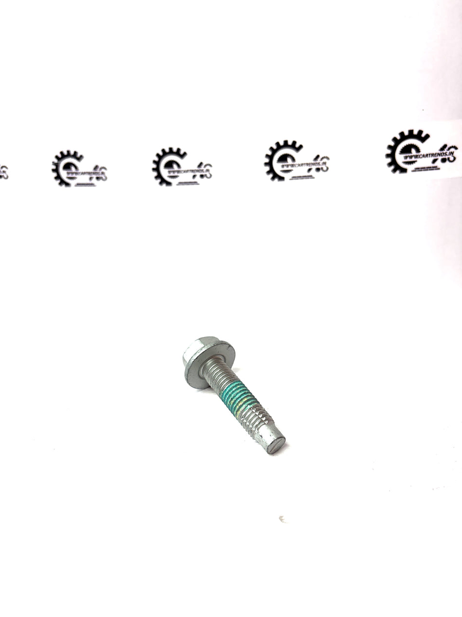 Nissan flanged hex head screw for Renault vehicles, part #7703020063, showing the screw with flange and hex head design.