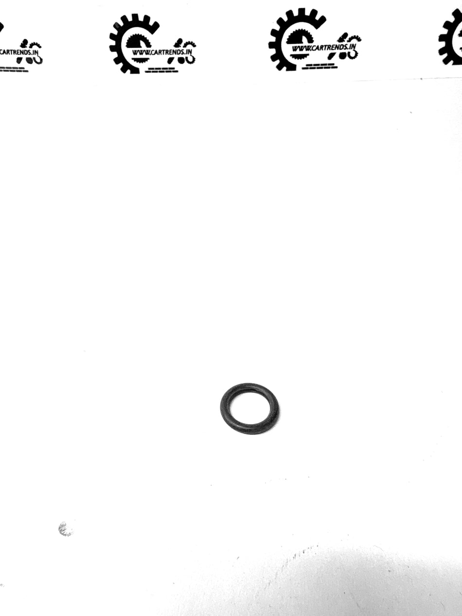 Nissan O-ring seal part number 92472N8210, close-up of black rubber seal for automotive use.